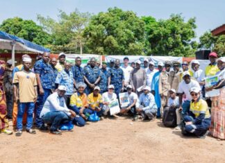 Sécurité routière : la campagne de sensibilisation le long du corridor de Simandou s’achève à Forécariah (Communiqué de presse)