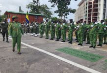Gabon : lancement du premier contingent du corps paramilitaire des Eaux et Forêts