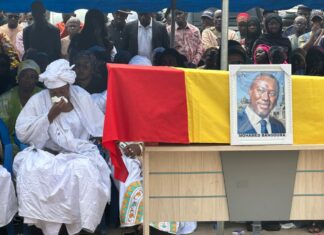 Justice : la famille judiciaire rend un dernier hommage au procureur Mohamed Bangoura