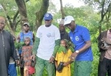 Kindia : lancement du reboisement de la forêt communautaire de Kagbelen
