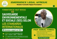 Formation de haut niveau en Sauvegarde Environnementale et Sociale : une opportunité pour devenir expert des standards internationaux