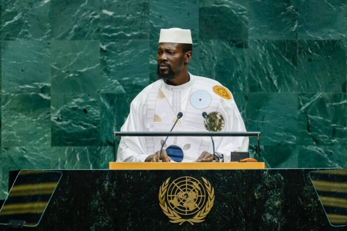 Discours du Président Mamadi Doumbouya à l'ONU