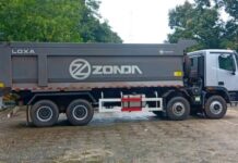 Kindia : la commune urbaine dotée d’un camion de ramassage d’ordures