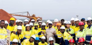 Boké : Nimba Mining Company franchit le cap des 7 millions de tonnes de bauxite extraites